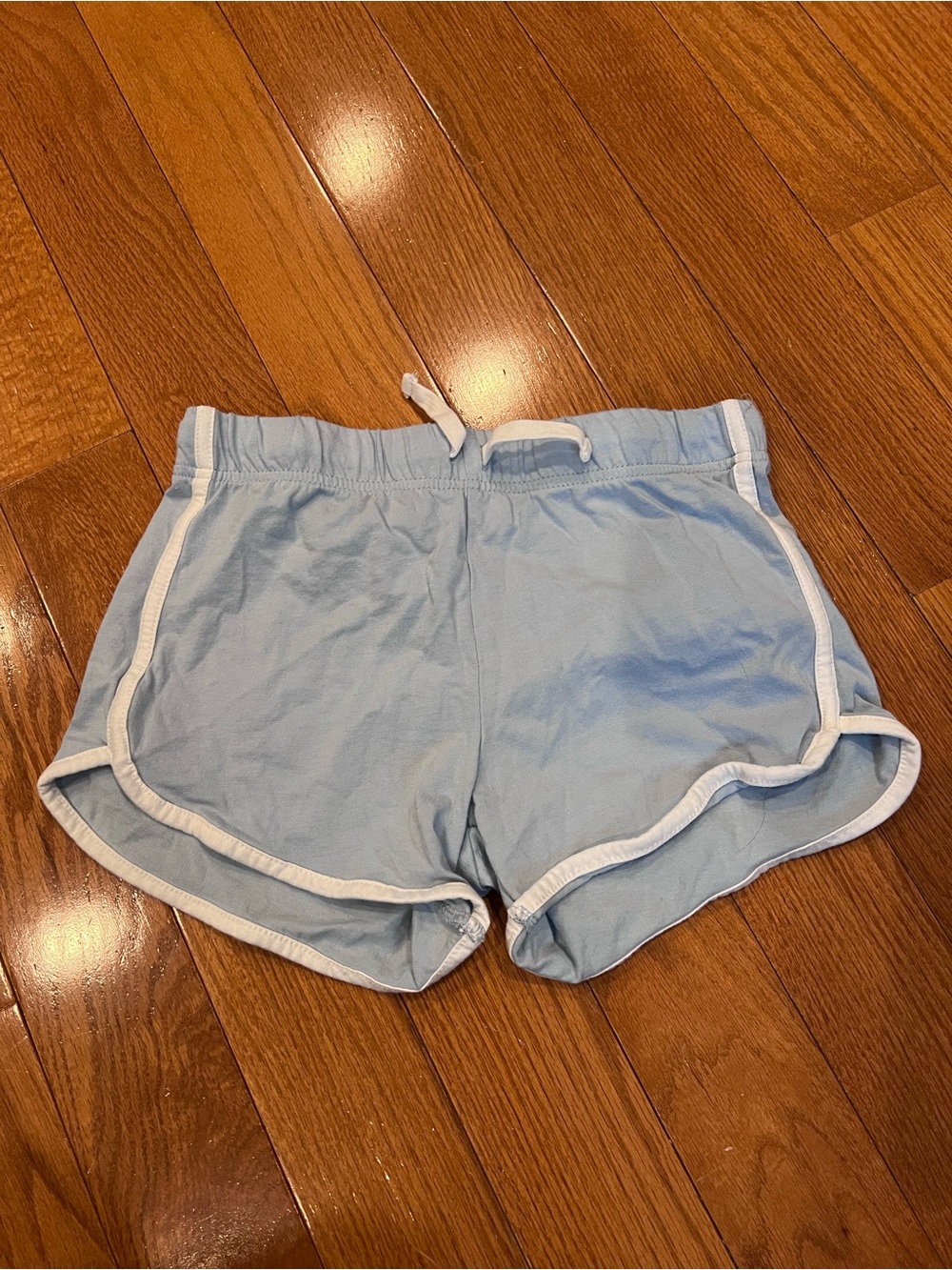 Girls Joe Fresh Kids Light Blue Athletic Shorts with White Trim Size XL 14